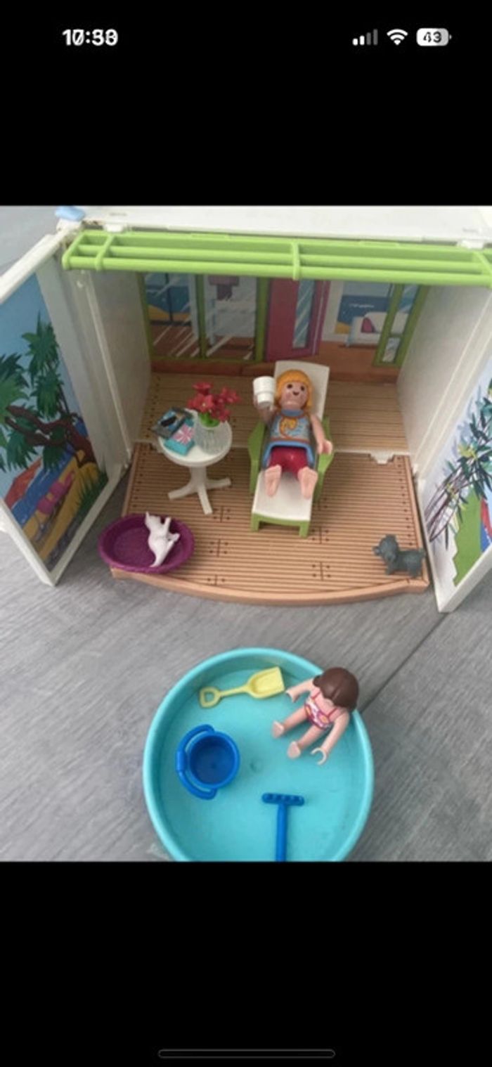 Terrasse de vacances Playmobil - photo numéro 2