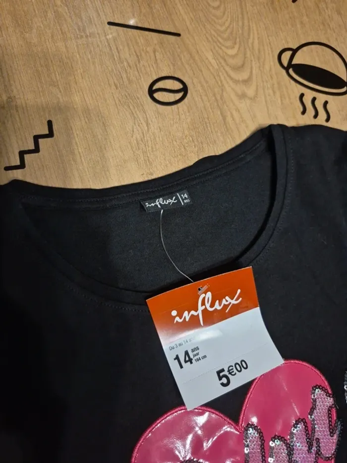 Tee-shirt a manches longues 14 ans - photo numéro 2
