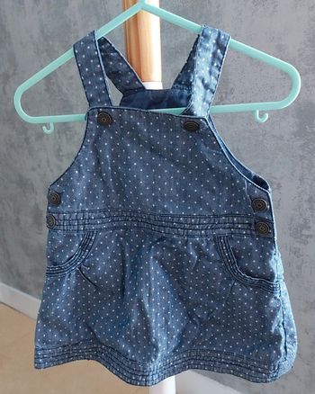 Robe salopette jean