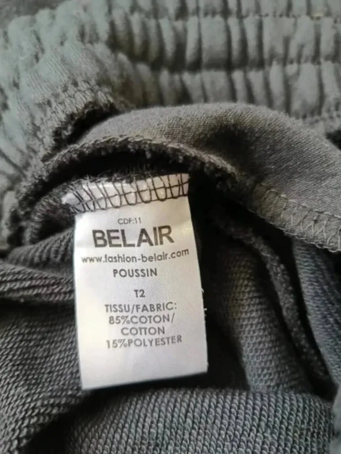 Pantalon  BELAIR chic et décontracté coupe droite jambe large flare ,taille ajustable - photo numéro 10