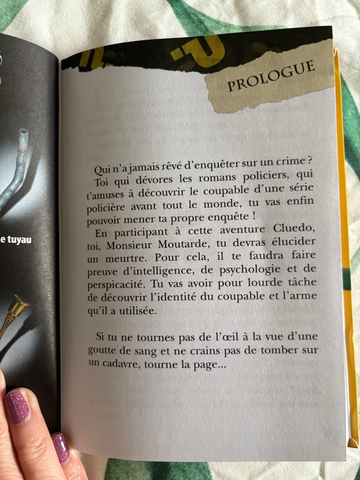 Livre cluedo monsieur moutarde - photo numéro 6