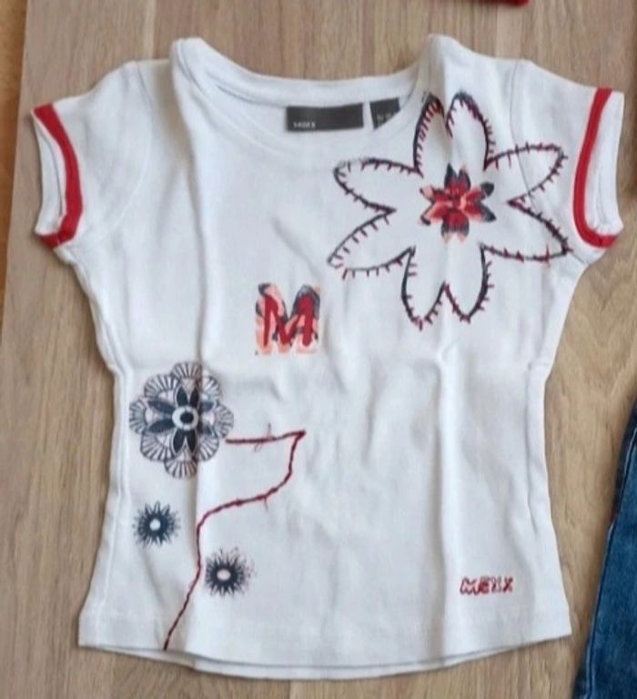 T-shirt blanc Mexx 5 ans - photo numéro 3