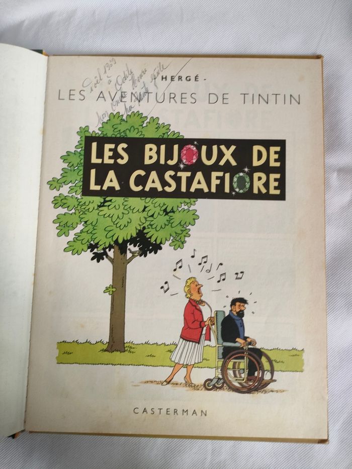 Bande dessinée Tintin Les bijoux de la Castafiore - photo numéro 4
