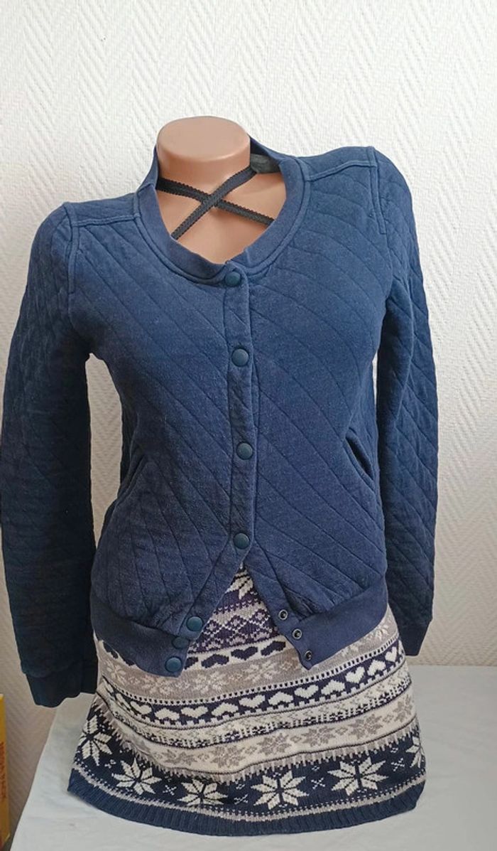 Gilet veste femme petit bateau taille S