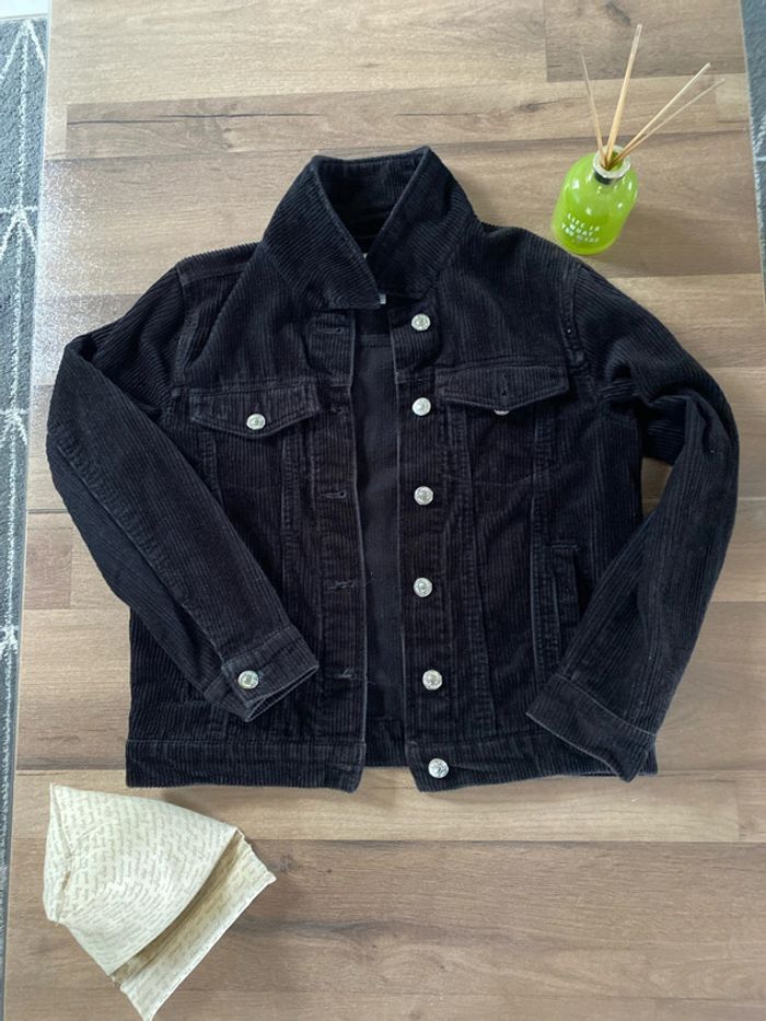 Veste fille été Jennifer velours côtelé xxs