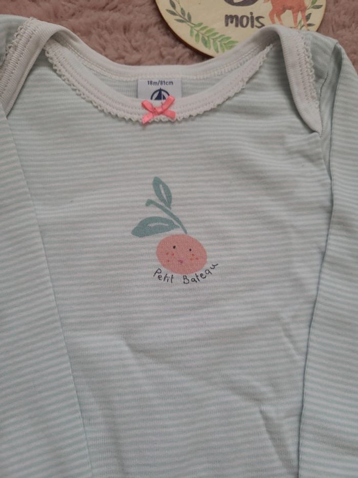 Lot de deux bodies petit bateau - photo numéro 3