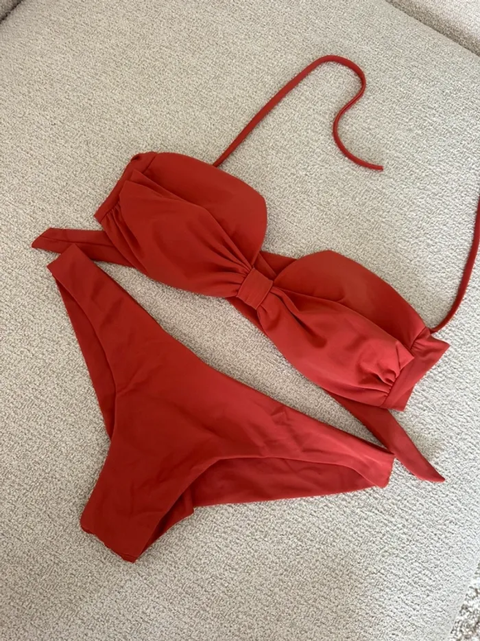 Maillot de bain 2 pièces terracotta anouma 🌹