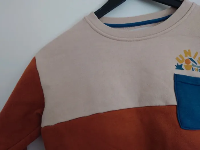 Pull 6/8 ans tape à l'oeil garçon - photo numéro 3