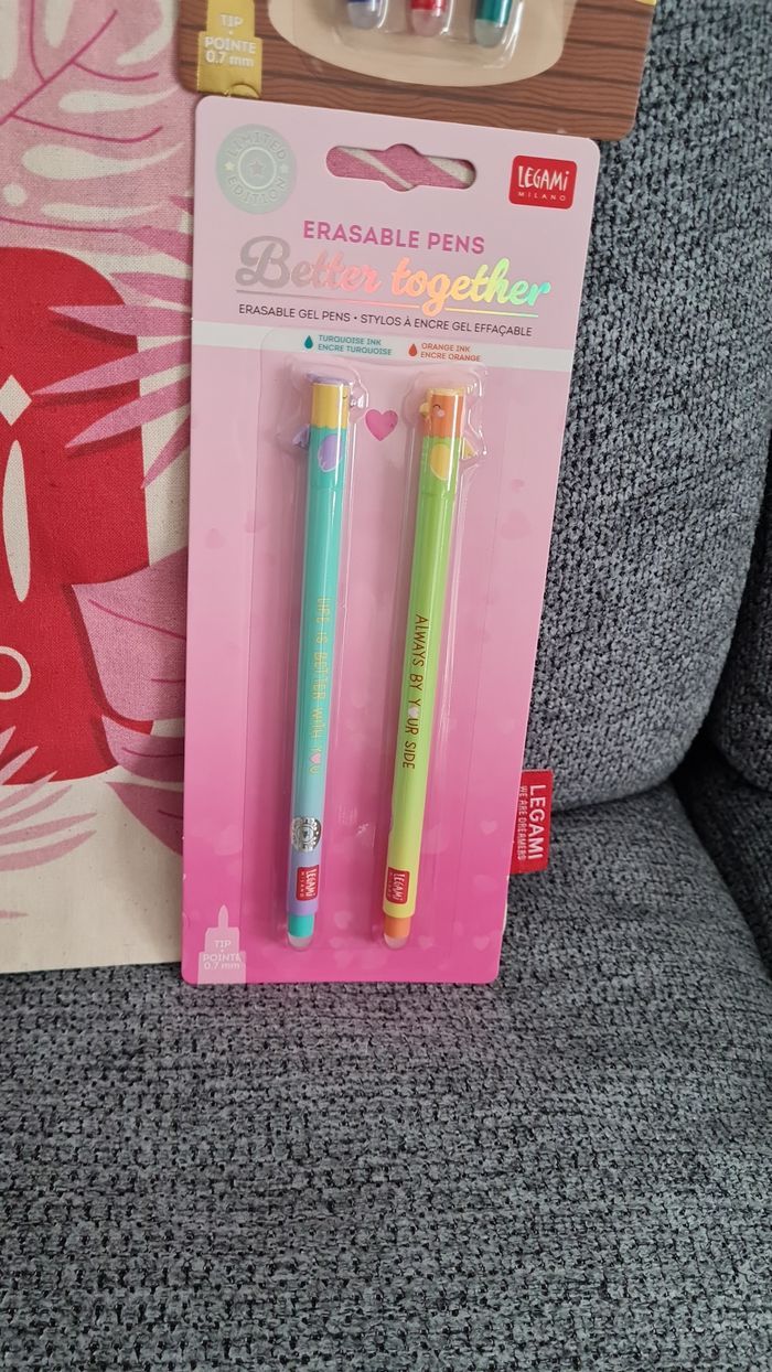 Legami Saint Valentin 2026 Set Effaçables + Tote Bag + Trousse XXL Panda + Set Noel 2025 - photo numéro 7