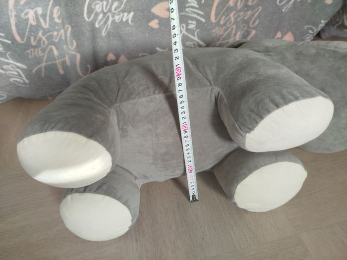 Grande peluche d'hippopotame - photo numéro 5