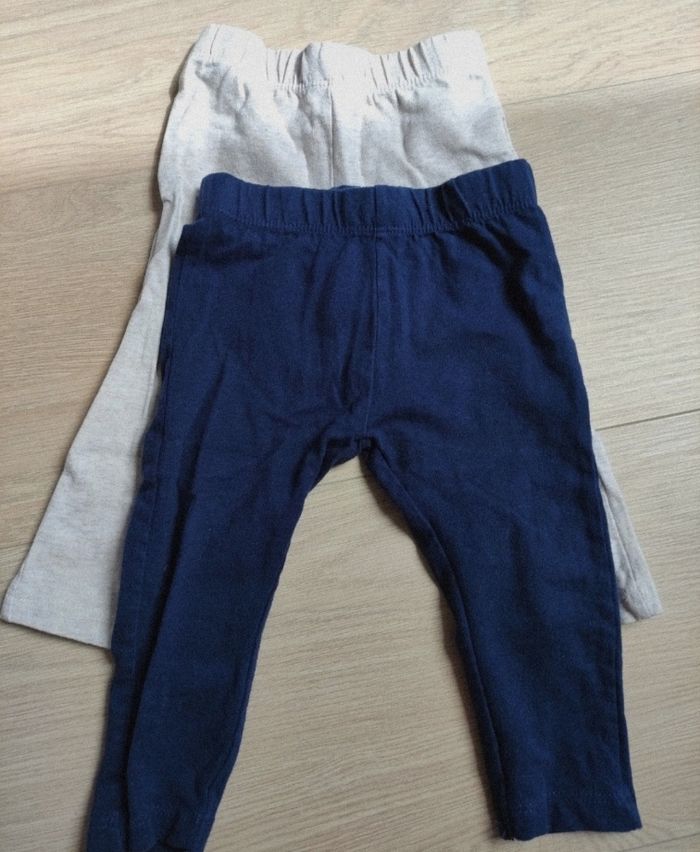 Lot de leggings Tex taille 9 mois - photo numéro 2