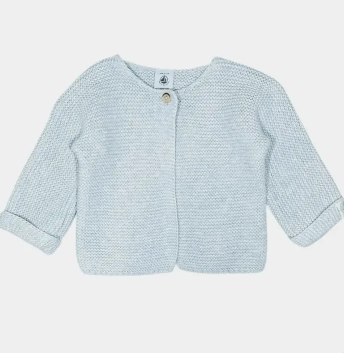 Petit Bateau Cardigan 6 mois NEUF