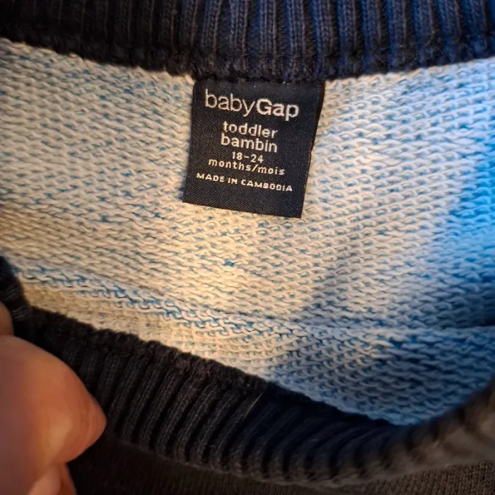 Pull sweat babygap 18 mois - photo numéro 3