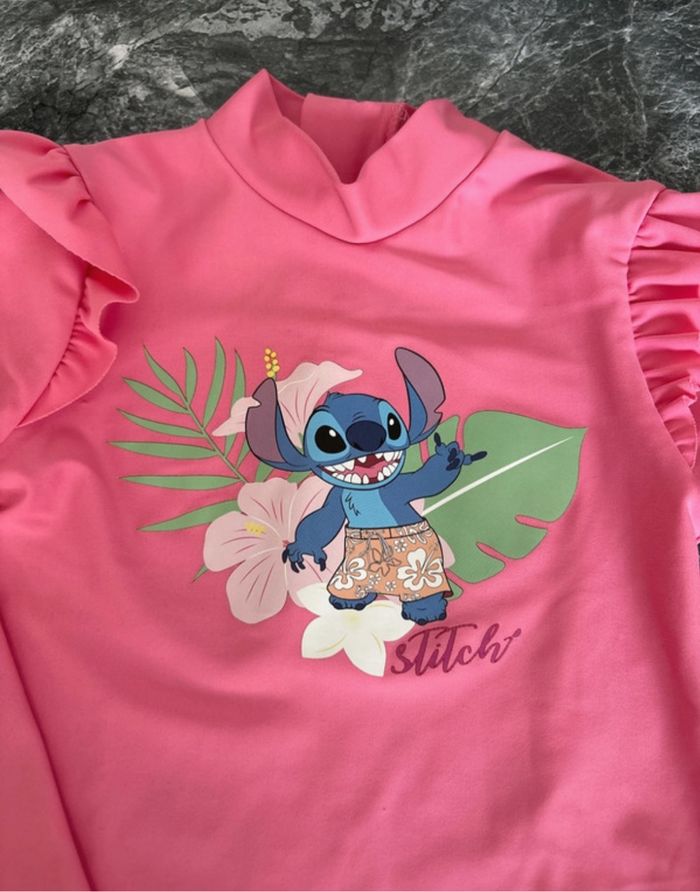 Haut de maillot UV - Stitch - photo numéro 2