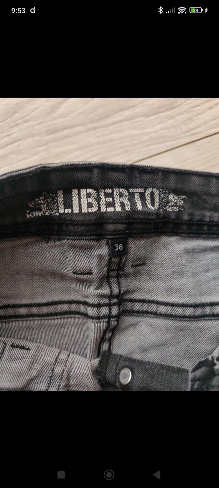 Jean homme gris foncé taille 38 - photo numéro 5