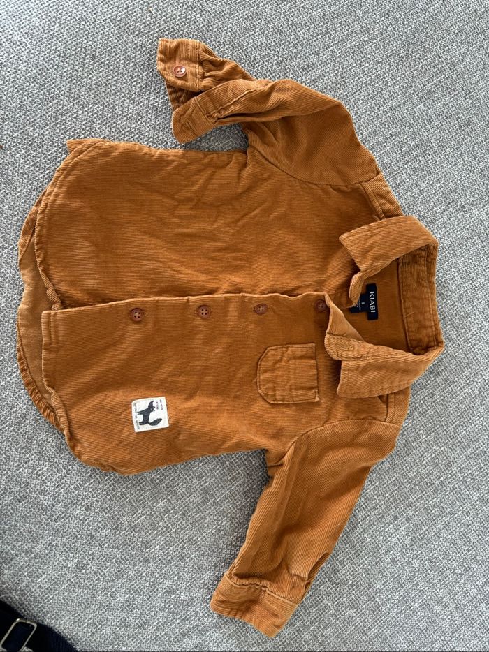 Ensemble chemise + pantalon a bretelle 3 mois - photo numéro 4