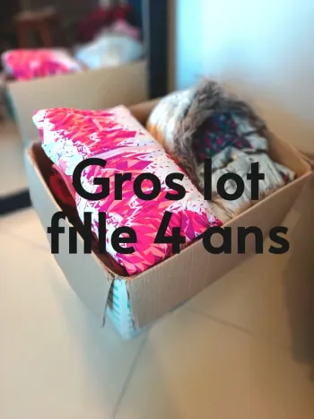 Environ 50 pièces 4ans