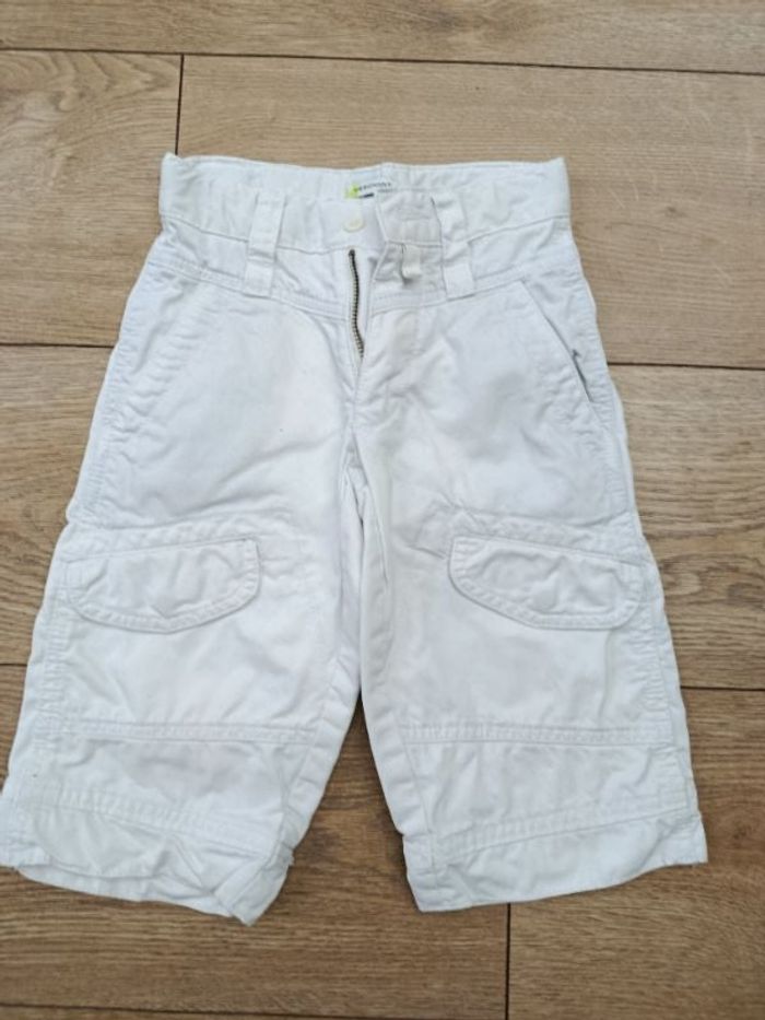 Bermuda blanc verchant