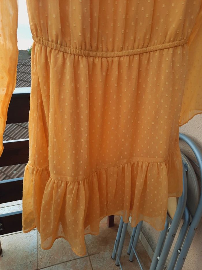 Robe divided jaune 40 - photo numéro 3