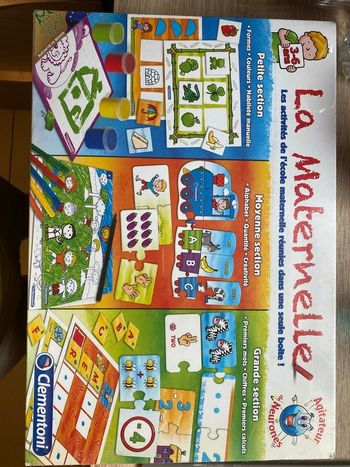 Coffret jeux éducatif pour enfant 