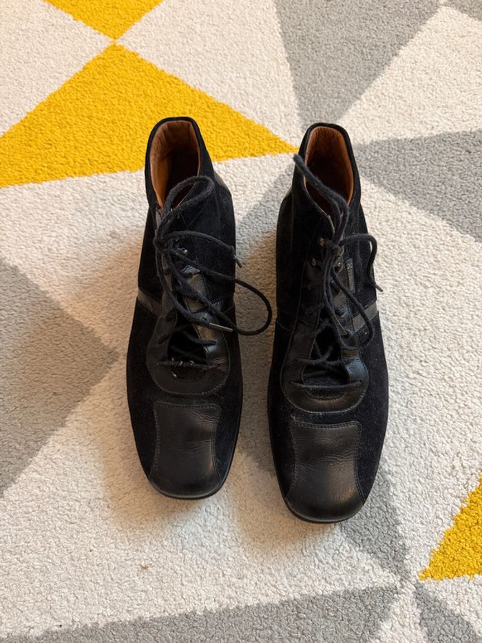 Bottines en cuir vintage Mephisto Taille 40 - photo numéro 2
