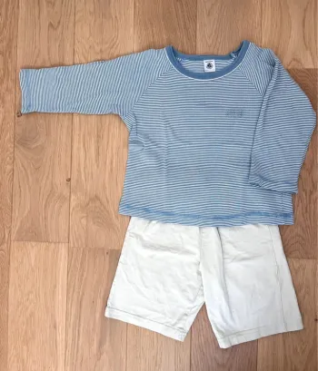 Pyjama milleraies - Petit Bateau - 4 ans