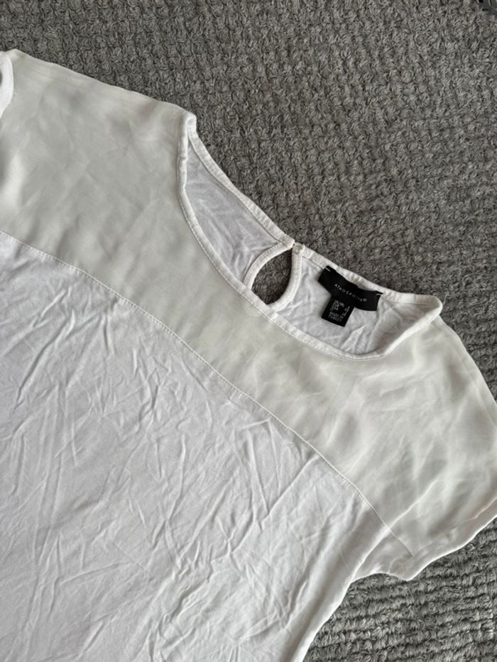 T-shirt manche courte blanc (34) - photo numéro 3