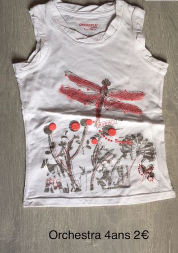 Débardeur 4 ans