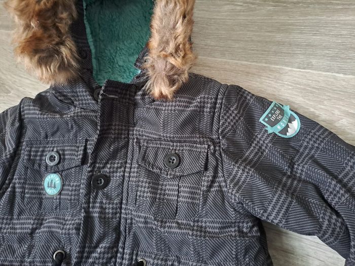 Blouson hiver peluche 9M Vertbaudet - TBE - photo numéro 5