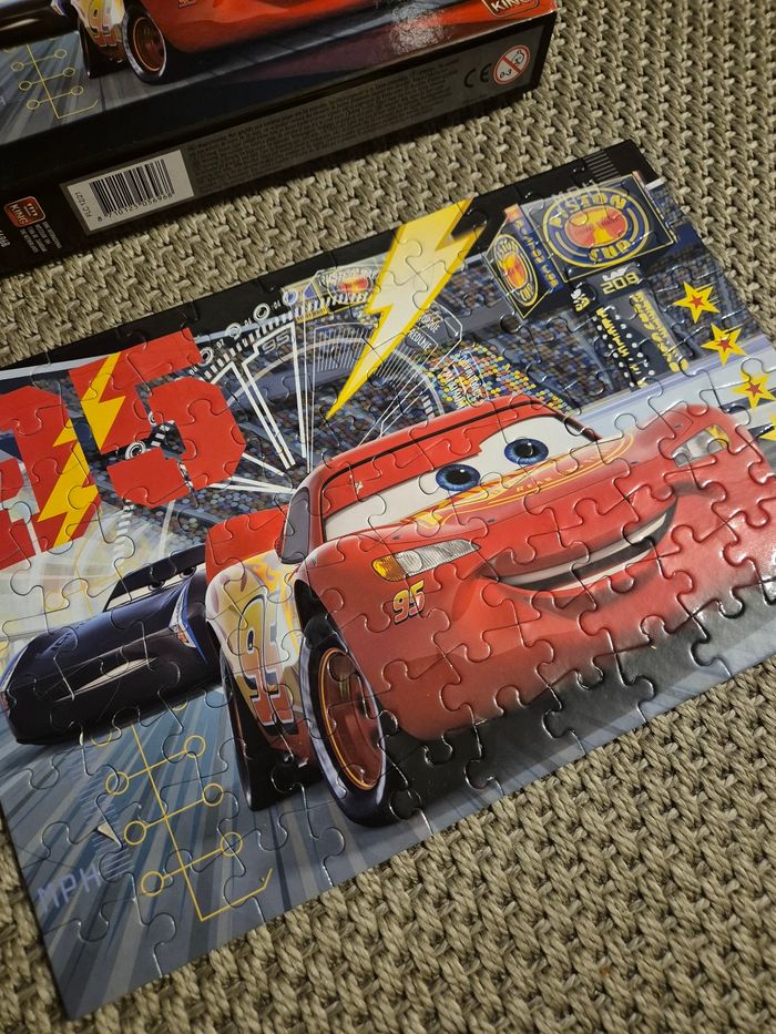Puzzle "cars" 99 pièces - à partir de 5 ans - photo numéro 3