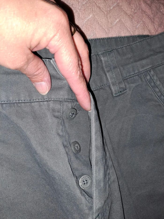 Pantalon homme gris somewhere 38 comme neuf - photo numéro 4