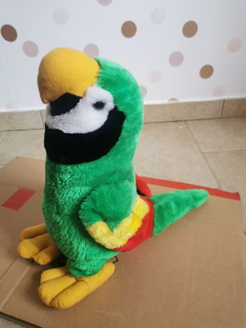 Peluche perroquet