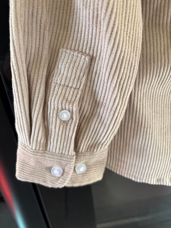 Chemise velour côtelé - photo numéro 3