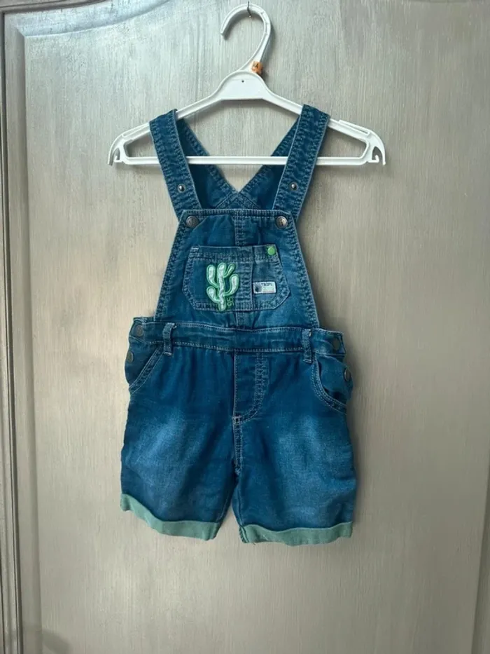 Salopette en jean légère 2 ans orchestra