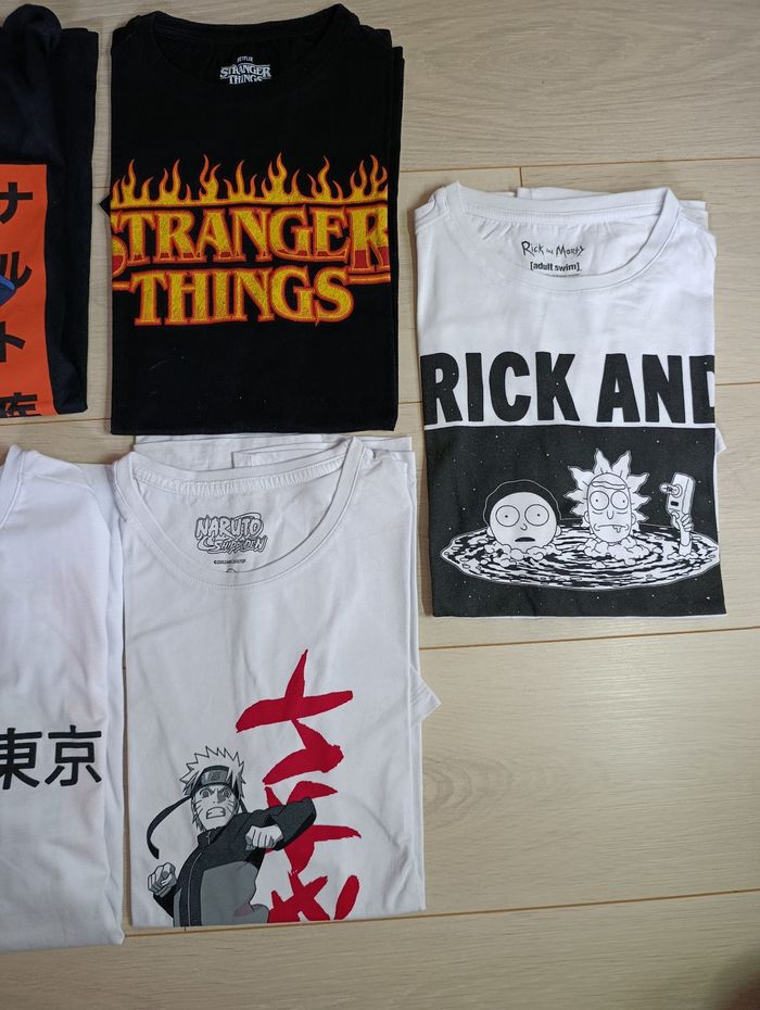 Lot Tee shirt taille M - photo numéro 3