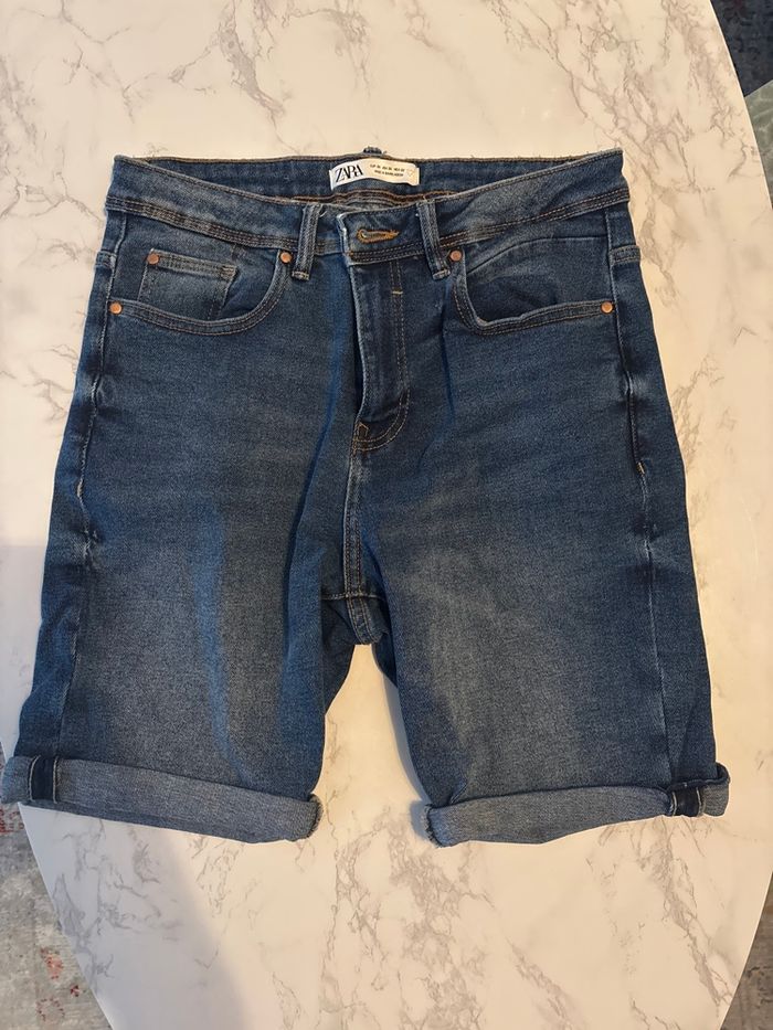 Short en Jean Zara Homme Taille 38