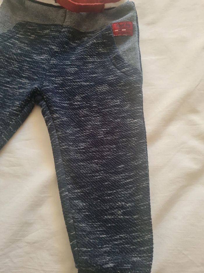Pantalon de jogging 6-9 mois 3 pommes - photo numéro 5