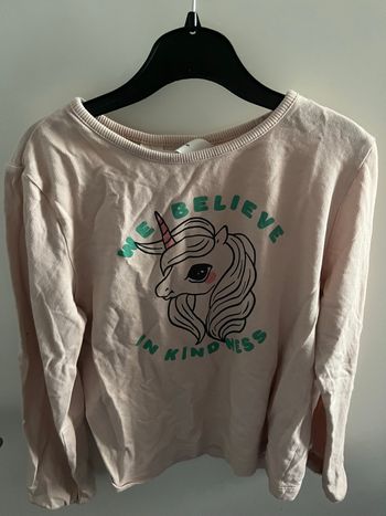 TEE shirt fille hm taille7/8 ans