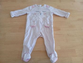 Pyjama Hiver Manches Longues Fille Kiabi 6 Mois