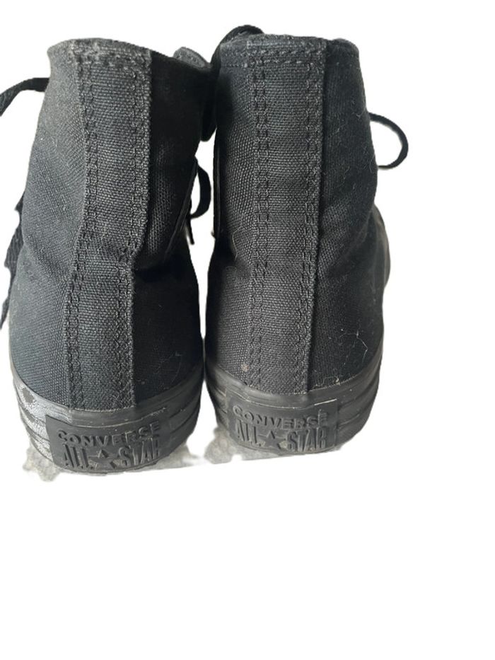 Baskets montantes Converse noires – Taille 36 - photo numéro 3