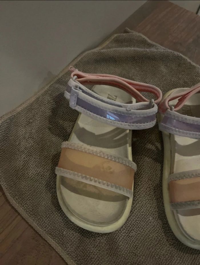 Sandales Zara Transparentes – Taille 25 🩷 - photo numéro 3