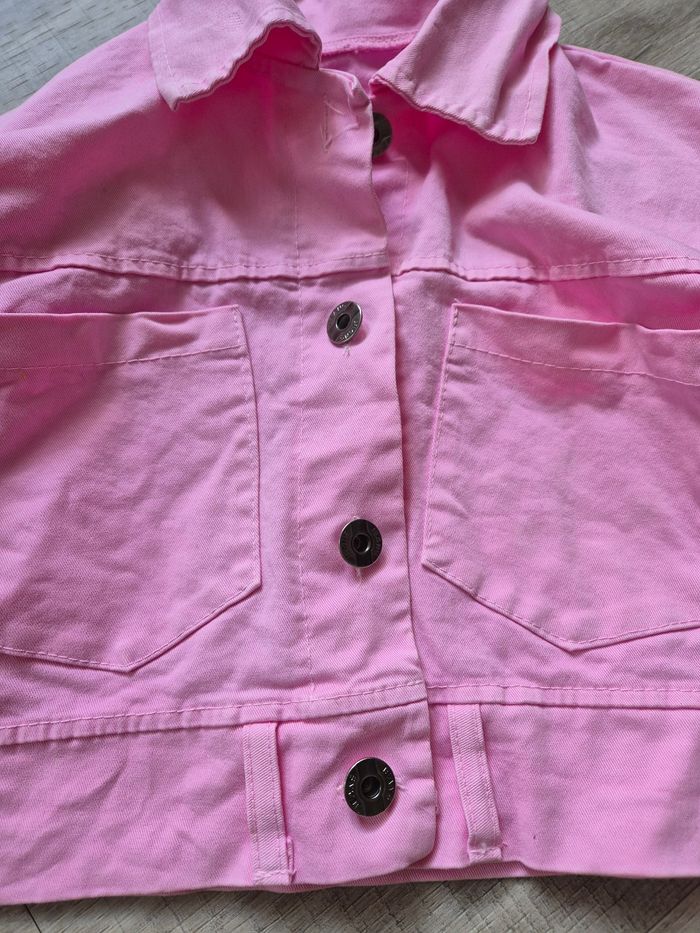 Veste en jean fille 4ans - photo numéro 3