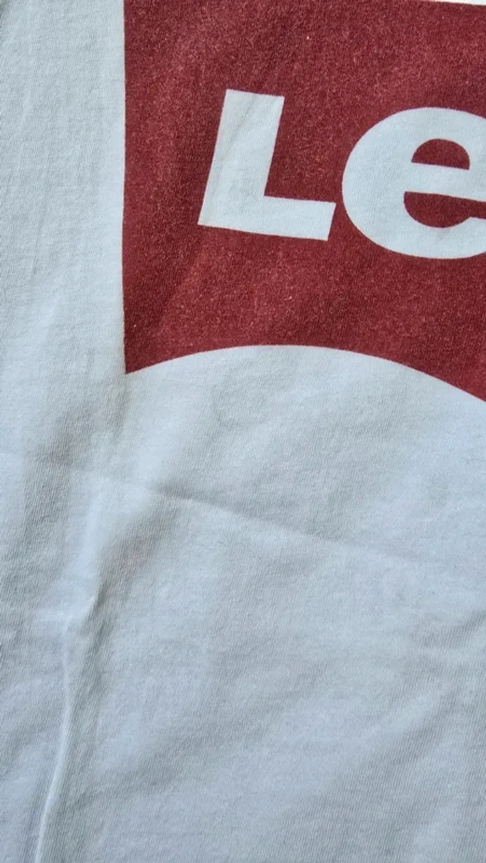 Tee shirt femme levis levi's taille s blanc - photo numéro 3