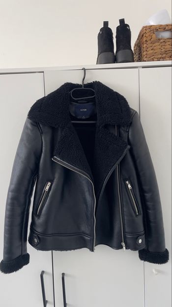 Veste aviateur noir 