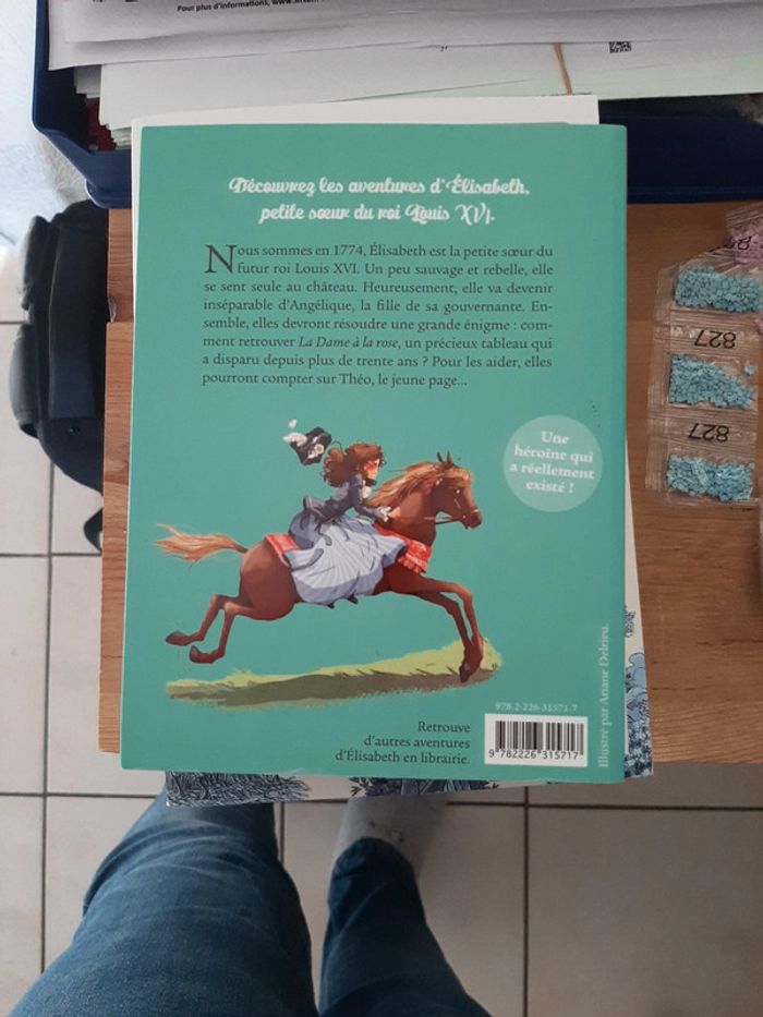 Livre Élisabeth princesse à Versailles - photo numéro 2