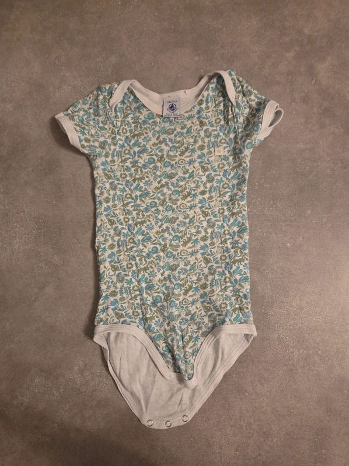 Lot 9 bodies bébé fille manche courte blanc rose bleu T24mois TBE petit bateau orchestra - photo numéro 4