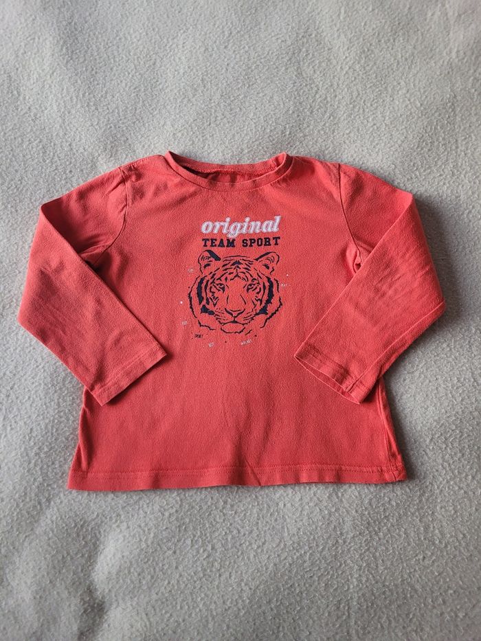 -shirt manches longues in extenso 4 ans