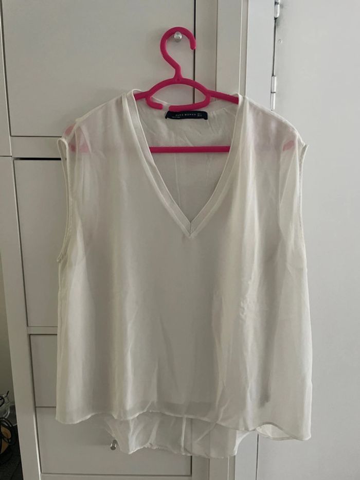 Blouse sans manches