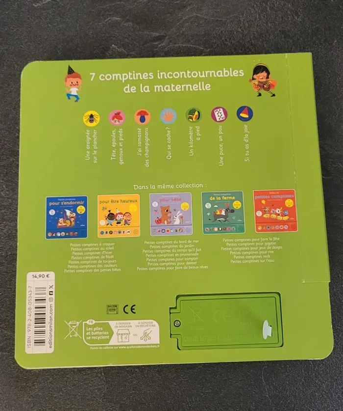 Livre comptines - photo numéro 2