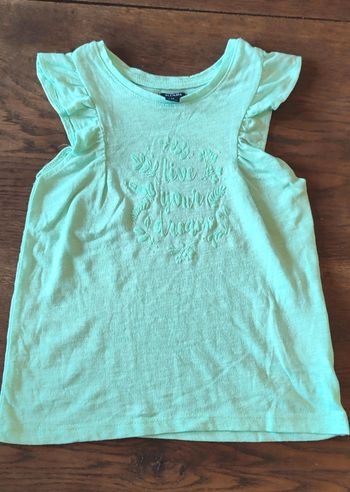 Tee shirt sans manche 4ans